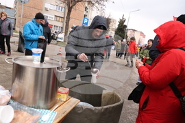 Сърбия - Крагуевац - студенти протест