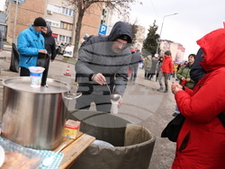 Сърбия - Крагуевац - студенти протест