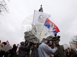 Сърбия - Крагуевац - студенти протест