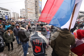 Сърбия - Крагуевац - студенти протест