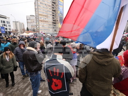 Сърбия - Крагуевац - студенти протест