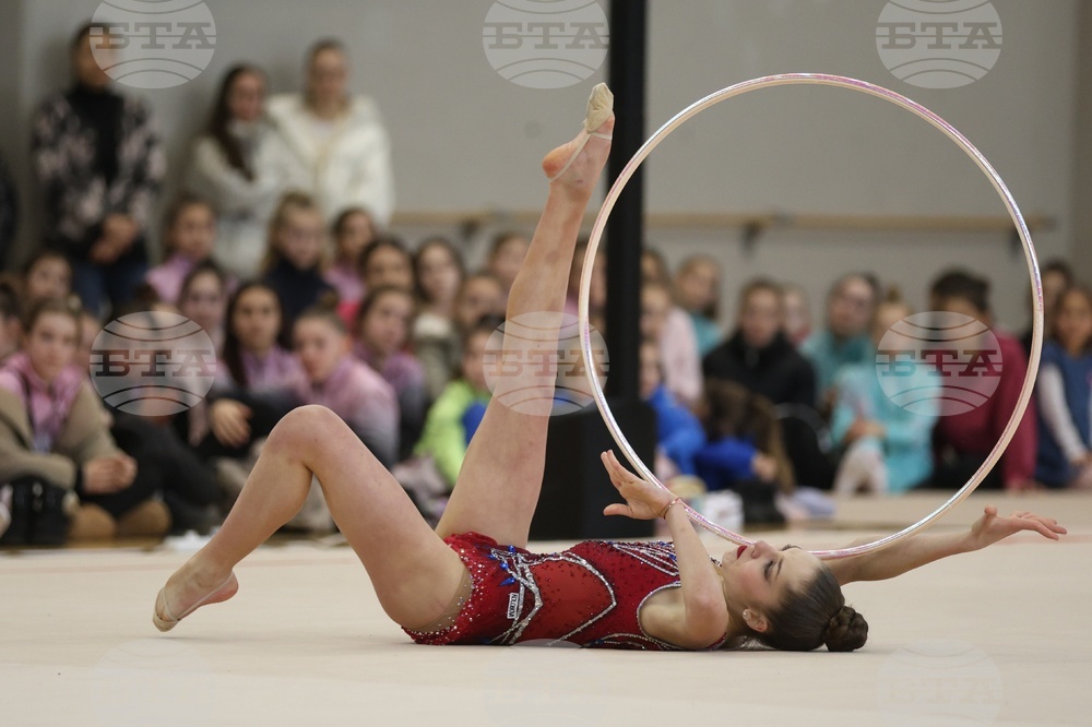 Художествена гимнастика - контролно състезание