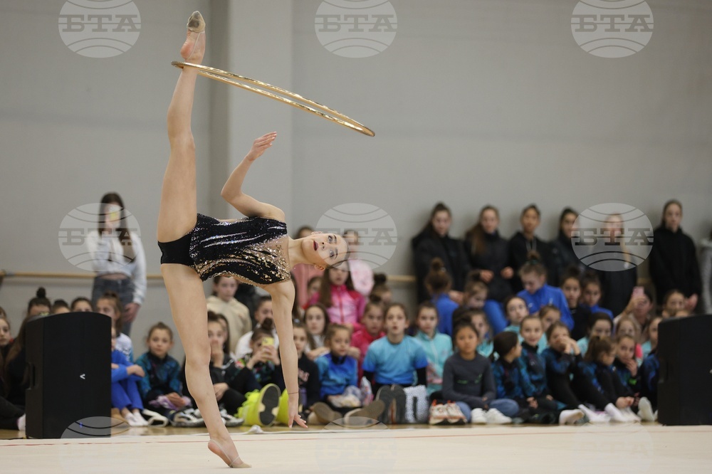 Художествена гимнастика - контролно състезание