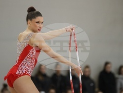 Художествена гимнастика - контролно състезание