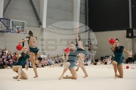 Художествена гимнастика - контролно състезание