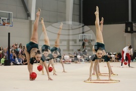 Художествена гимнастика - контролно състезание