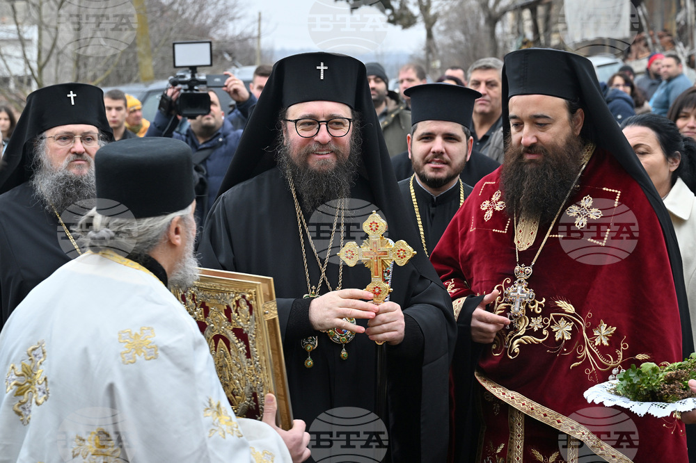 Село Сумер - нов митрополит - посрещане