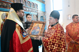 Село Сумер - нов митрополит - посрещане