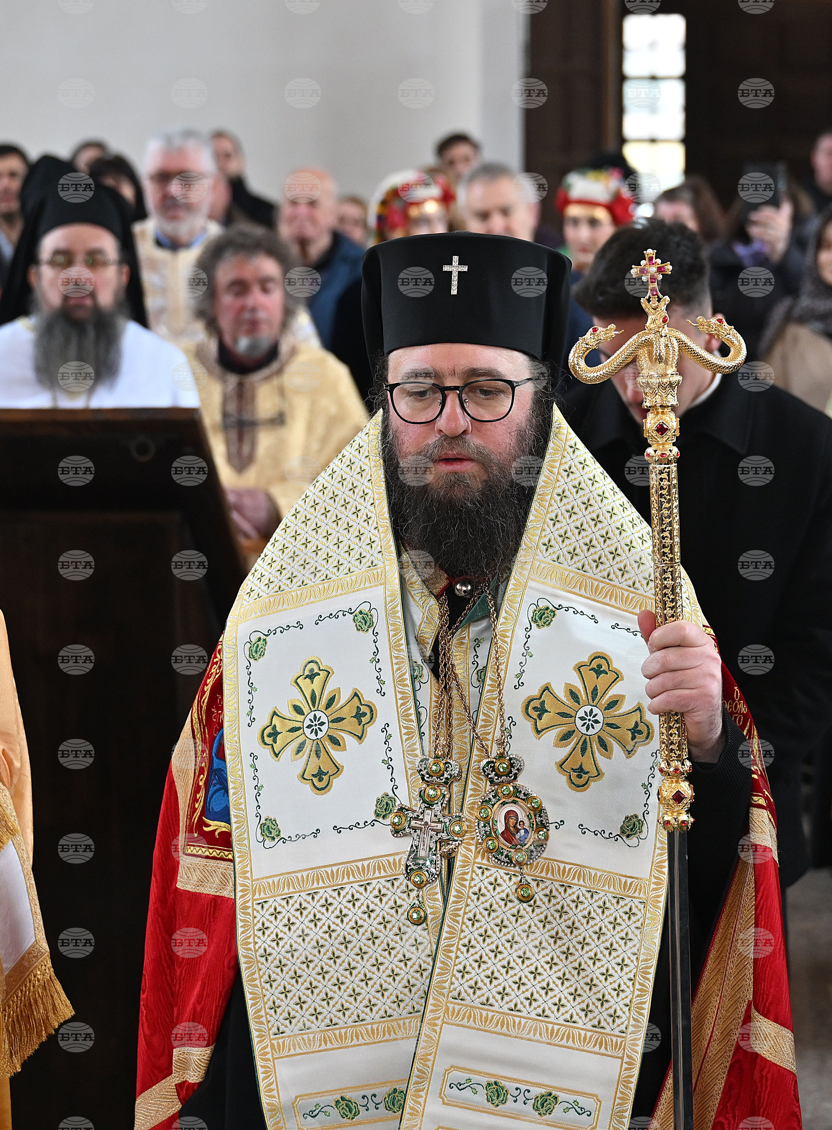 Монтана - нов митрополит - посрещане