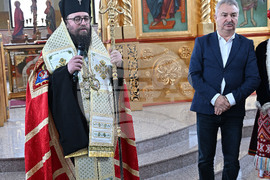 Монтана - нов митрополит - посрещане