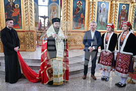 Монтана - нов митрополит - посрещане