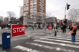 Сърбия - Крагуевац - студенти протест