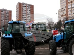 Сърбия - Крагуевац - студенти протест