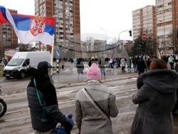 Сърбия - Крагуевац - студенти протест