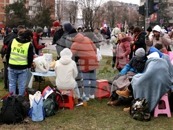 Сърбия - Крагуевац - студенти протест