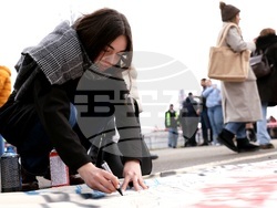 Сърбия - Крагуевац - студенти протест