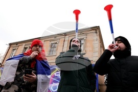 Сърбия - Крагуевац - студенти протест