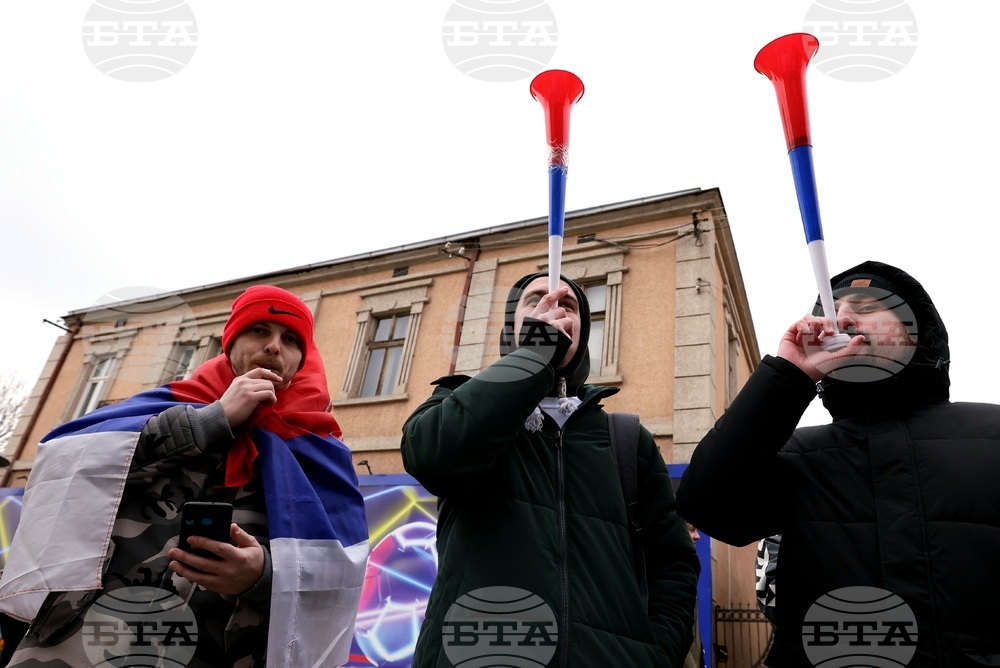 Сърбия - Крагуевац - студенти протест