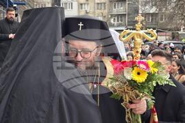 Видин - митрополит Пахомий - тържествено посрещане