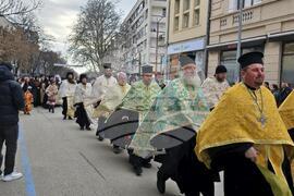 Видин - митрополит Пахомий - тържествено посрещане