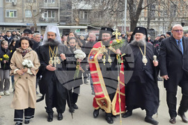Видин - митрополит Пахомий - тържествено посрещане