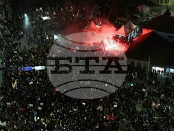 Сърбия - Крагуевац - студенти - протест