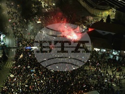 Сърбия - Крагуевац - студенти - протест