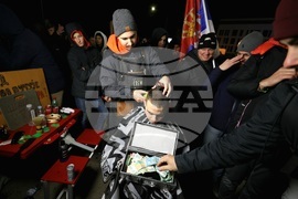 Сърбия - Крагуевац - студенти - протест
