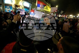 Сърбия - Крагуевац - студенти - протест