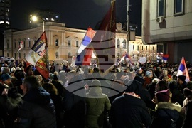 Сърбия - Крагуевац - студенти - протест