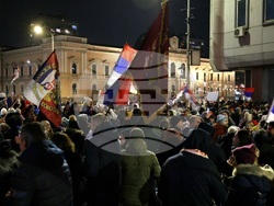 Сърбия - Крагуевац - студенти - протест