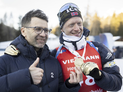 APTOPIX Switzerland Biathlon Worlds