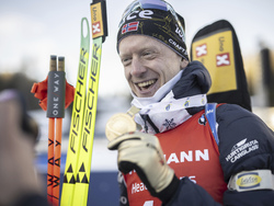APTOPIX Switzerland Biathlon Worlds