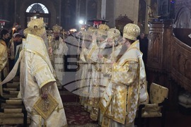 Видин - Видински митрополит Пахомий - първа литургия