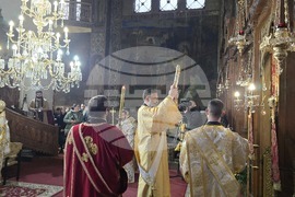 Видин - Видински митрополит Пахомий - първа литургия