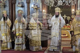 Видин - Видински митрополит Пахомий - първа литургия