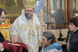 Видин - Видински митрополит Пахомий - първа литургия