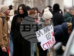 Сърбия - Крагуевац - протести студенти