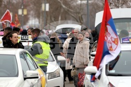 Сърбия - Крагуевац - протести студенти
