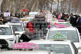 Сърбия - Крагуевац - протести студенти