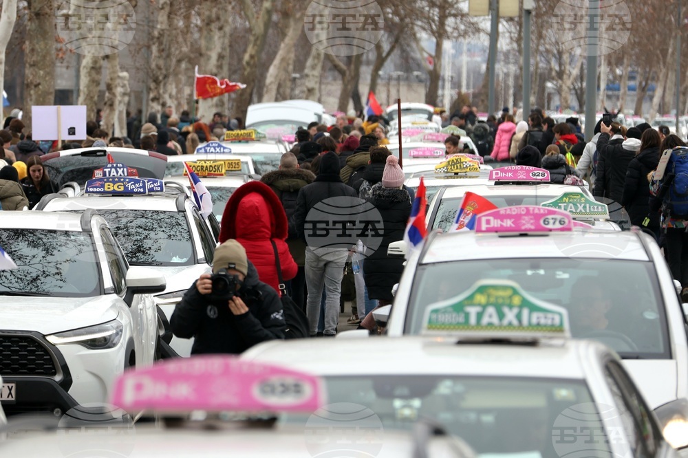 Сърбия - Крагуевац - протести студенти