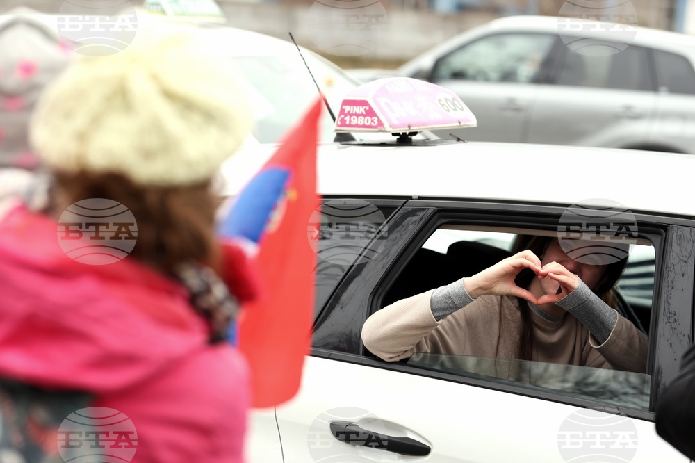 Сърбия - Крагуевац - протести студенти