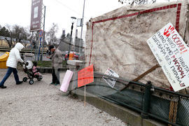 Сърбия - Крагуевац - протести студенти