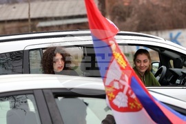 Сърбия - Крагуевац - протести студенти