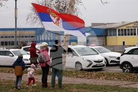Сърбия - Крагуевац - протести студенти