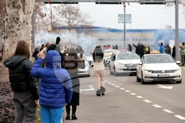 Сърбия - Крагуевац - протести студенти