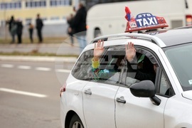 Сърбия - Крагуевац - протести студенти