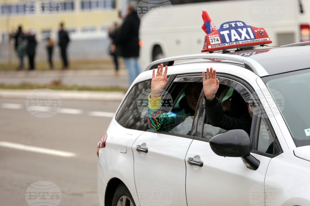 Сърбия - Крагуевац - протести студенти