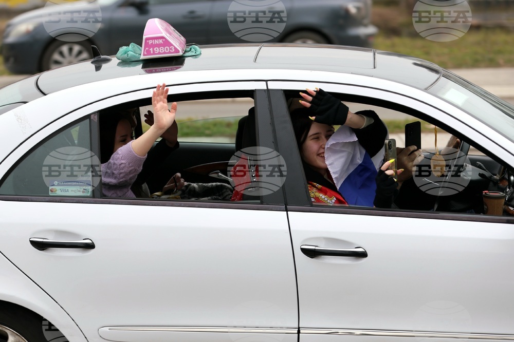 Сърбия - Крагуевац - протести студенти