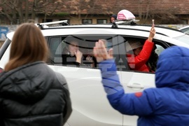 Сърбия - Крагуевац - протести студенти